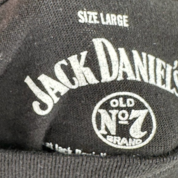 Jack Daniels Black T-Shirt Women's Large - Picture 5 of 5